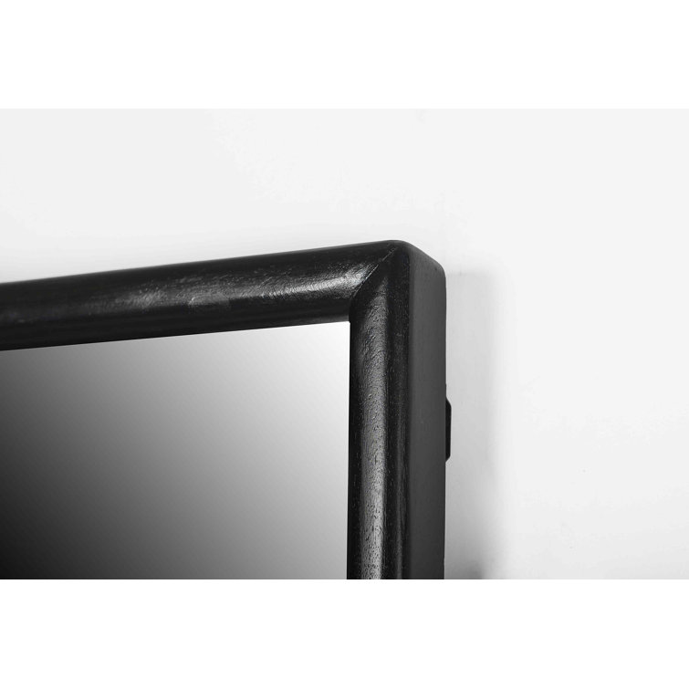 Foundry Select Rectangle Wood Wall Mirror Wayfair